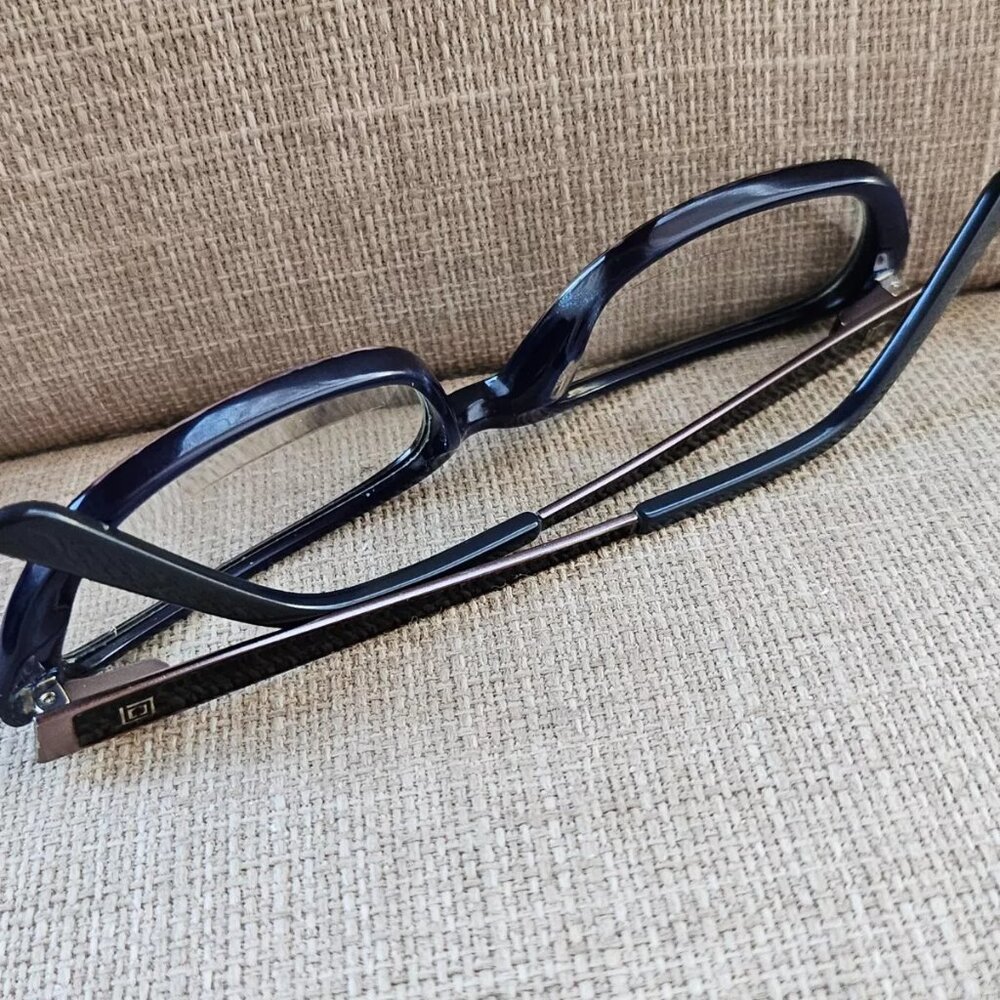 Liz Claiborne Women Glasses/Eyeglasses Frame L600 Blue Tone 52[]16 135 Eye Wear - Picture 8 of 12